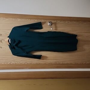 Women's MUXXN vintage style midi bodycon dress - size small